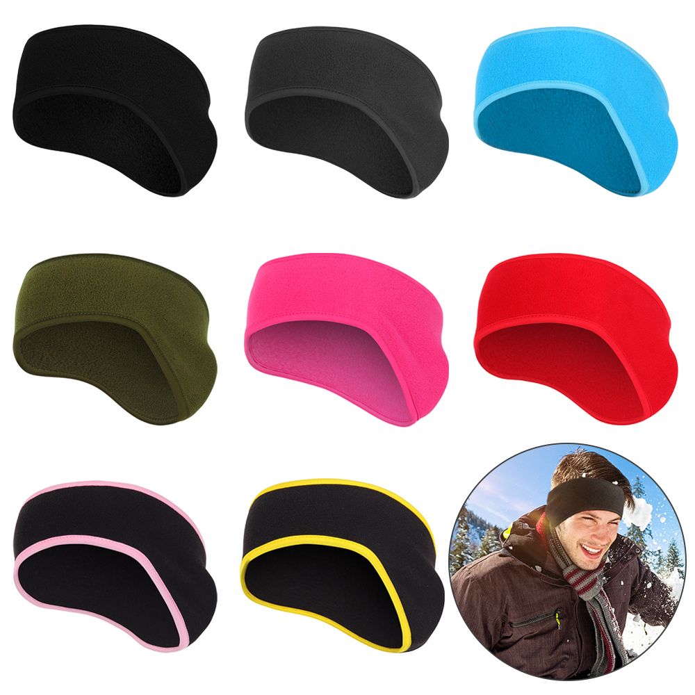 Fleece Ear Warmer Band - 1 قطعة: عصابة شعر مع غطاء