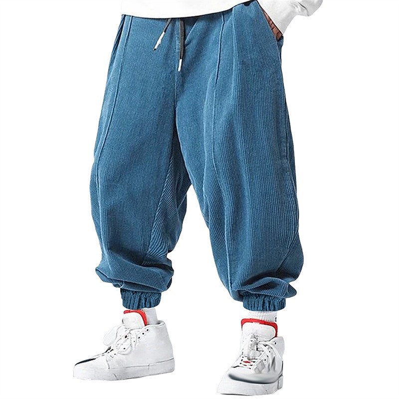 Corduroy Pant Warm - بنطلون شتوي من قماش الكوردروي للرجال،