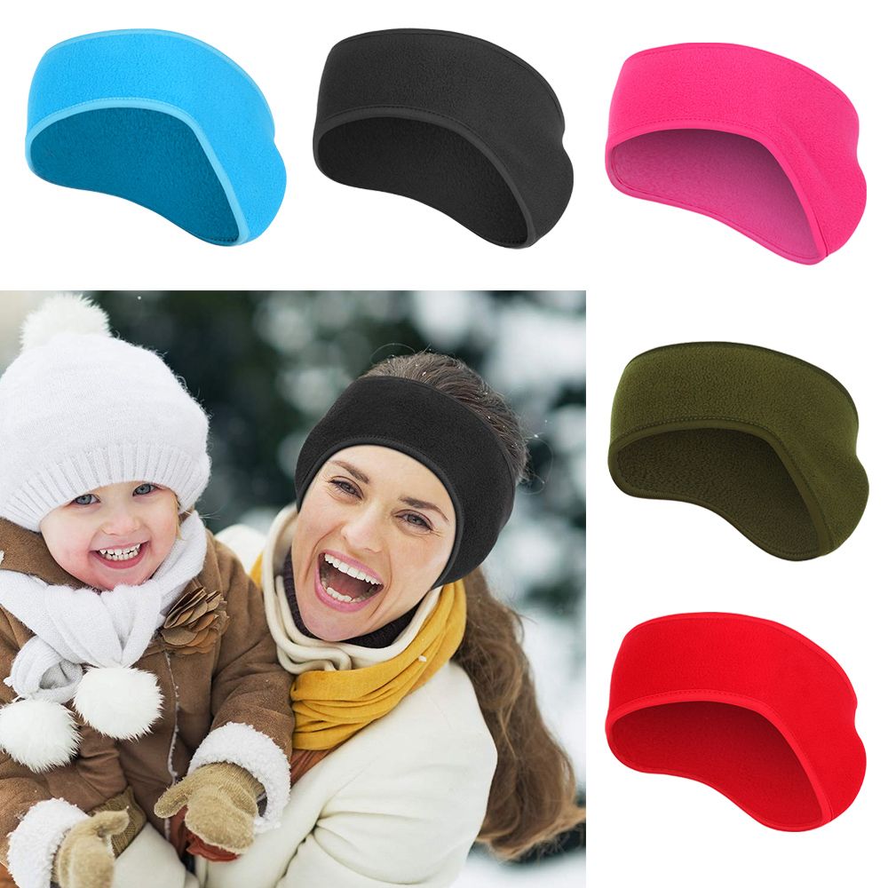 1 قطعة: عصابة شعر نسائية/للفتي - مراجعة Fleece Ear Warmer Band وسعره