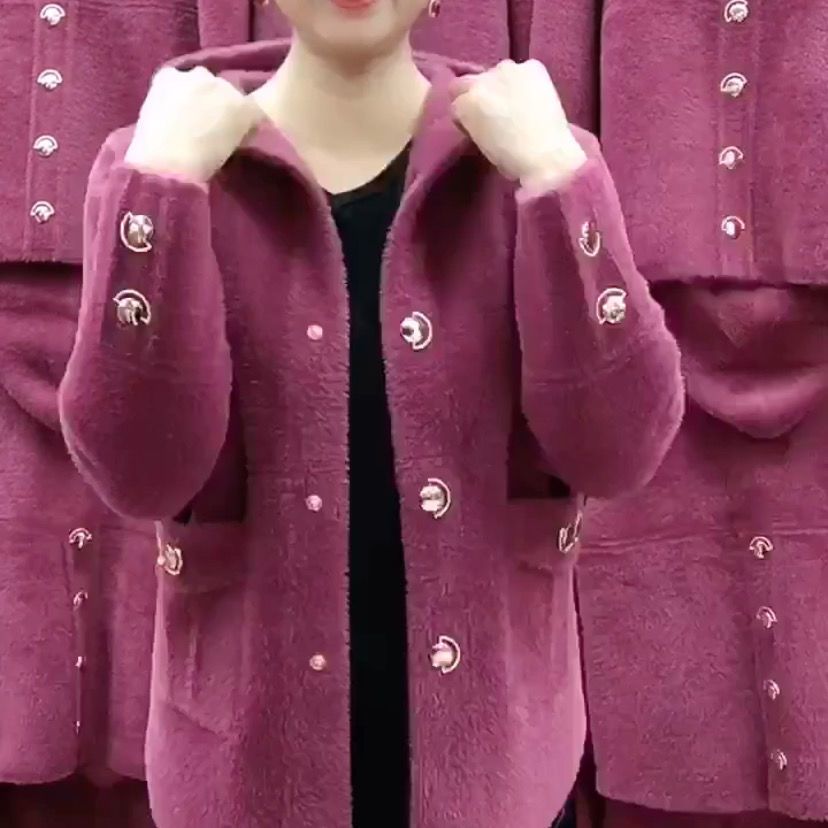 جديد منتصف العمر المسنين الأم  - مراجعة Wool Coat Peacoat وسعره