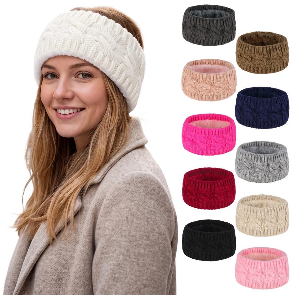 دفايات أذن شتوية للنساء، أغطية - مراجعة Fleece Ear Warmer Band وسعره