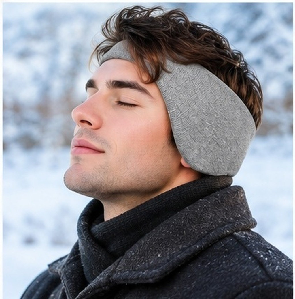 قطعتان من واقيات الأذن للنوم،  - مراجعة Fleece Ear Warmer Band وسعره